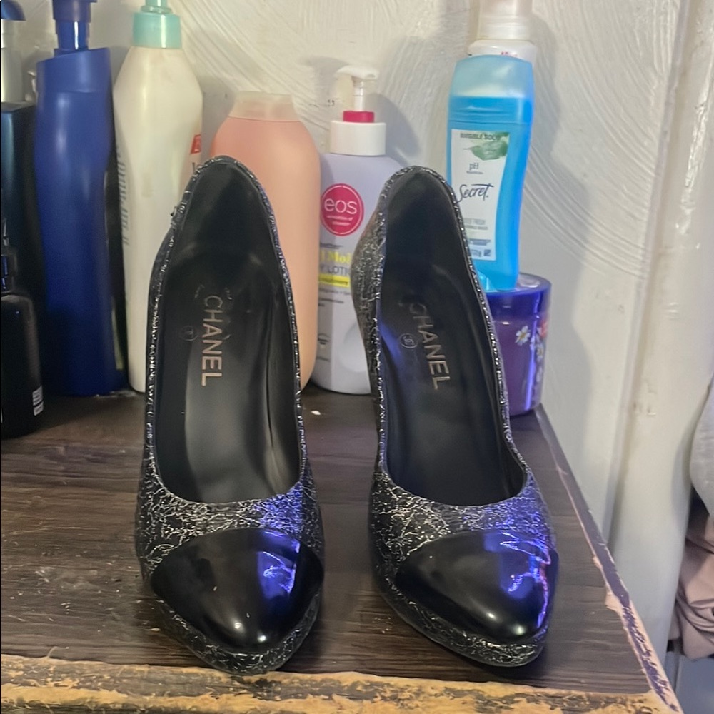 Chanel Black Women's Shoes pre Loved
